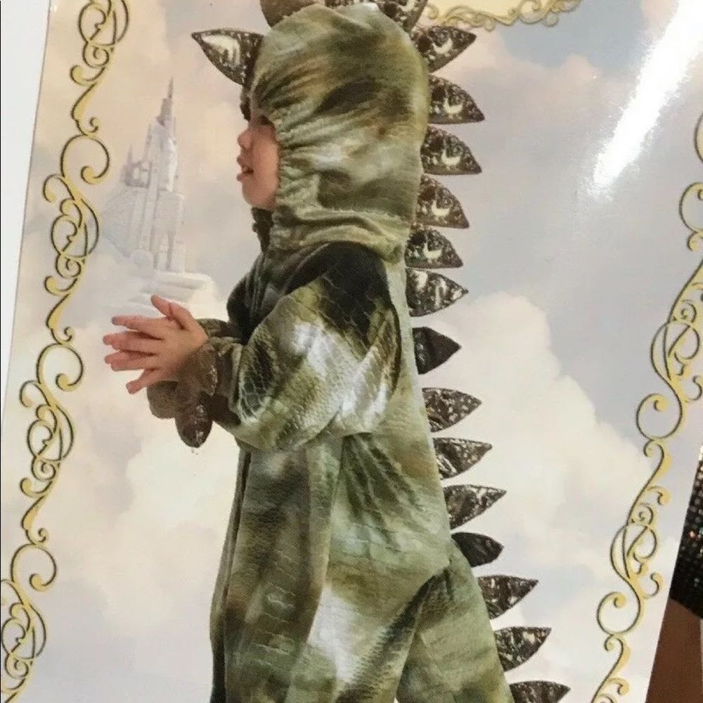Princess Paradise T-Rex Premium Child Costume Green Dinosaur Dragon 12/18 Mos